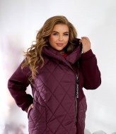 Комбінований теплий кардиган MOV-717A850