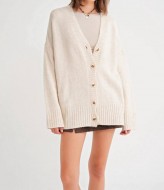 Женский кардиган на пуговицах   AMU-6927A750