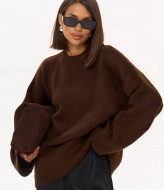 В'язаный светер  оверсайз  AMU-6925A720 