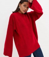 В'язаный светер  оверсайз  AMU-6925A720 