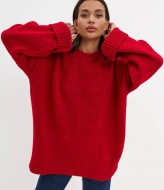 В'язаный светер  оверсайз  AMU-6925A720 