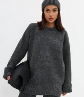 В'язаный светер  оверсайз  AMU-6925A720 