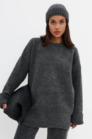 Вязаный свитер  оверсайз NJ-AMU-6925A750