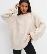 Вязаный свитер  оверсайз NJ-AMU-6925A750