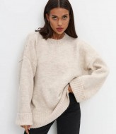 В'язаный светер  оверсайз  AMU-6925A720 