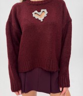 Светер з сердечком  MV-92598A1040 