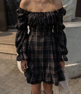 Сукня з декольте  SOL-2998A500 