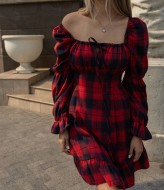 Сукня з декольте  SOL-2998A500 