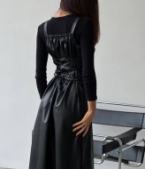 Сарафан зі шнуровкою  SOL-2903A400 