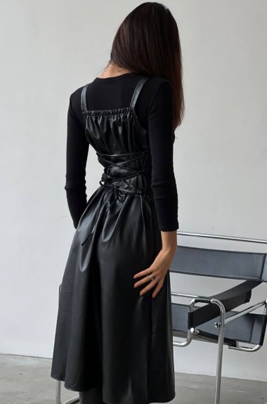 Сарафан со шнуровкой SOL-2903A400