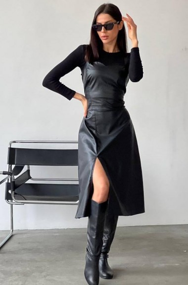 Сарафан зі шнуровкою  SOL-2903A400 