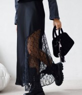 Жіноча спідниця з мереживом   RK-884A450