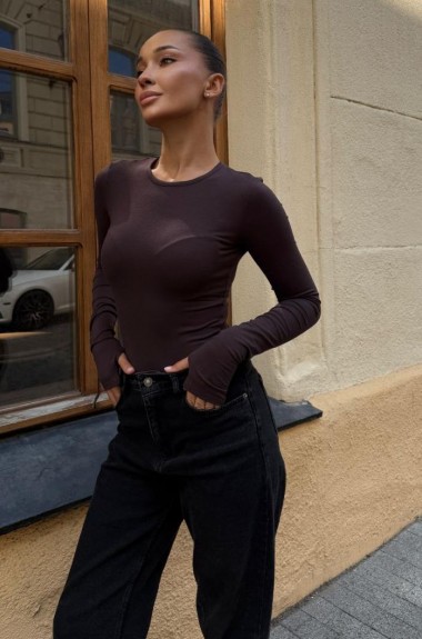 Боди длинный рукав  COB-874A349