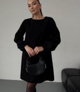 Сукня з об'ємними рукавами   MIL-155A350