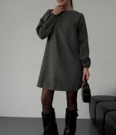 Сукня з об'ємними рукавами   MIL-155A350