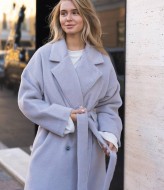 Пальто шерстяное женское  SOL-2836A1200