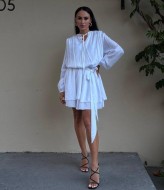 Шифоновое платье короткое  SOL-3030A750