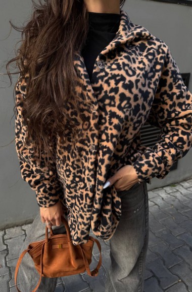 Рубашка леопардовая ANB-516A570
