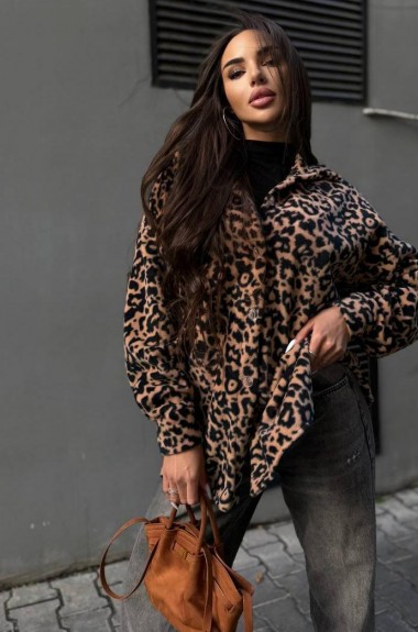 Рубашка леопардовая ANB-516A570