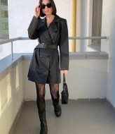 Платье блейзер  SOL-2582A250