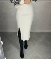 Юбка с вырезом  AMU-14026A399