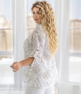 Рубашка льняная женская  AO-2507A450