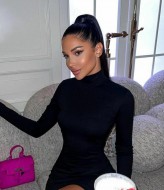 Силуэтное платье MB-9A310