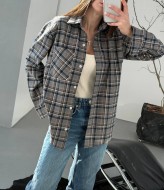 Сорочка в клітинку VOL-594A490