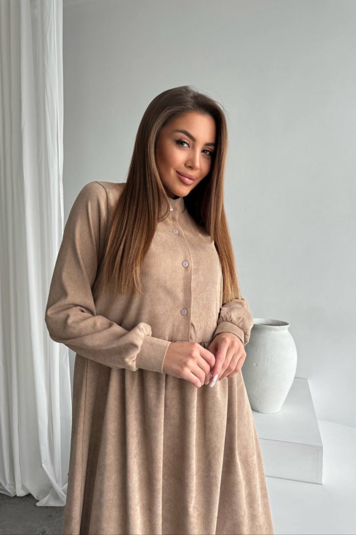 Вельветова сукня IMMA-154A520