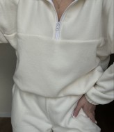 Спортивный флисовый костюм женский  MIL-355A520 Спортивный флисовый костюм женский  MIL-355A520