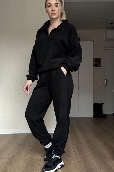 Спортивный флисовый костюм женский  MIL-355A520