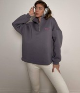 Худи оверсайз женский  HOU-348A550 Худи оверсайз женский  HOU-348A550