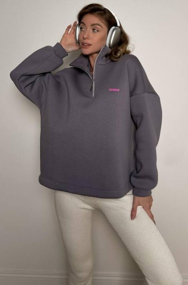 Худи оверсайз женский  HOU-348A550