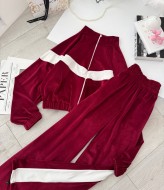 Спортивный велюровый костюм   HOU-363A599 Спортивный велюровый костюм   HOU-363A599