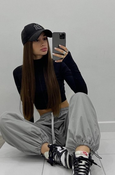 Женские штаны карго  HOU-229A350