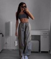 Женские штаны карго  HOU-229A350