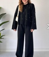 Брючный вязаный костюм  AMU-24503A1050 Брючный вязаный костюм  AMU-24503A1050