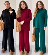 Стильний в'язаный  костюм   AMU-12480A1199