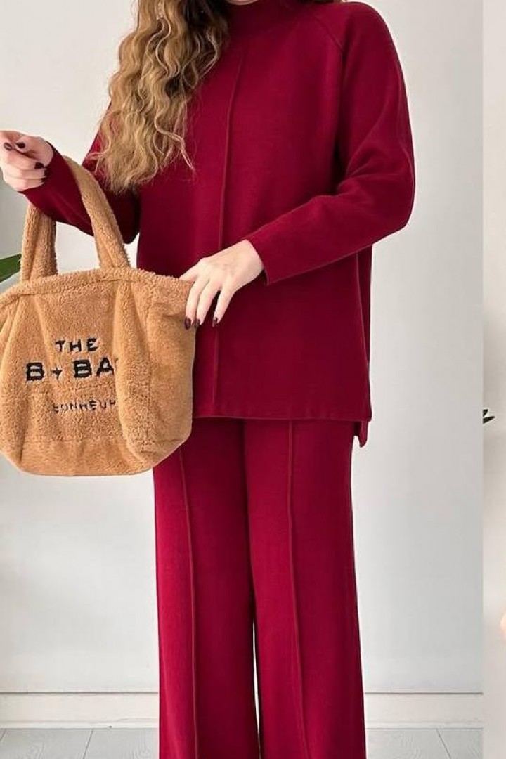 Стильний в'язаный  костюм   AMU-12480A1199