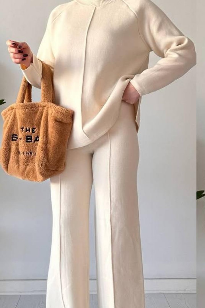 Стильний в'язаный  костюм   AMU-12480A1199