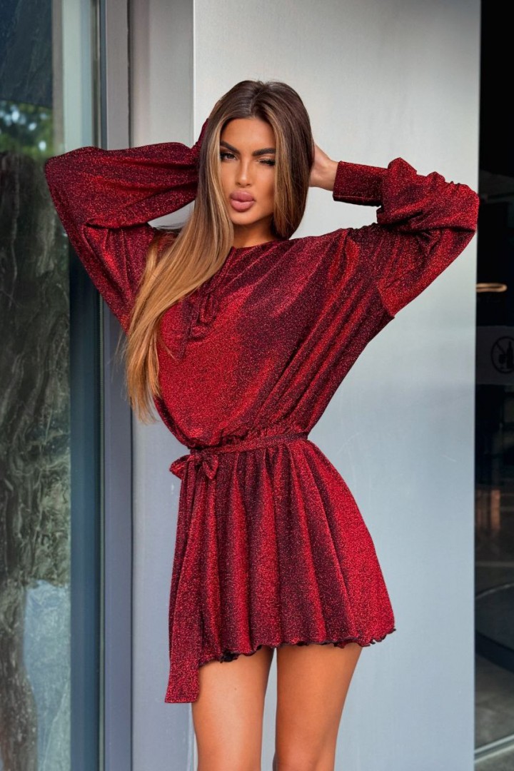 Серебряное платье MB-62A700