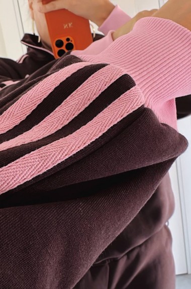 Теплий костюм з лампасами  AMU-1946.946A699 