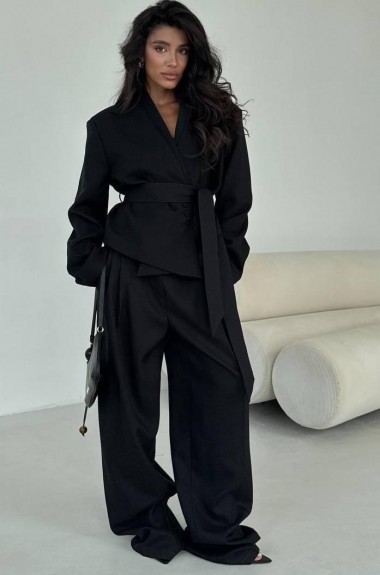 Женский классический костюм оверсайз  AM-6775A850