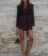 Длинный пиджак  JW-385A480