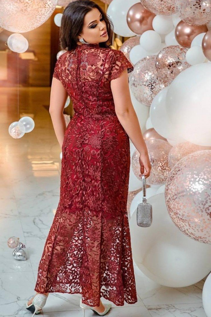 Нарядное кружевное платье NJ-DG-d41388A650