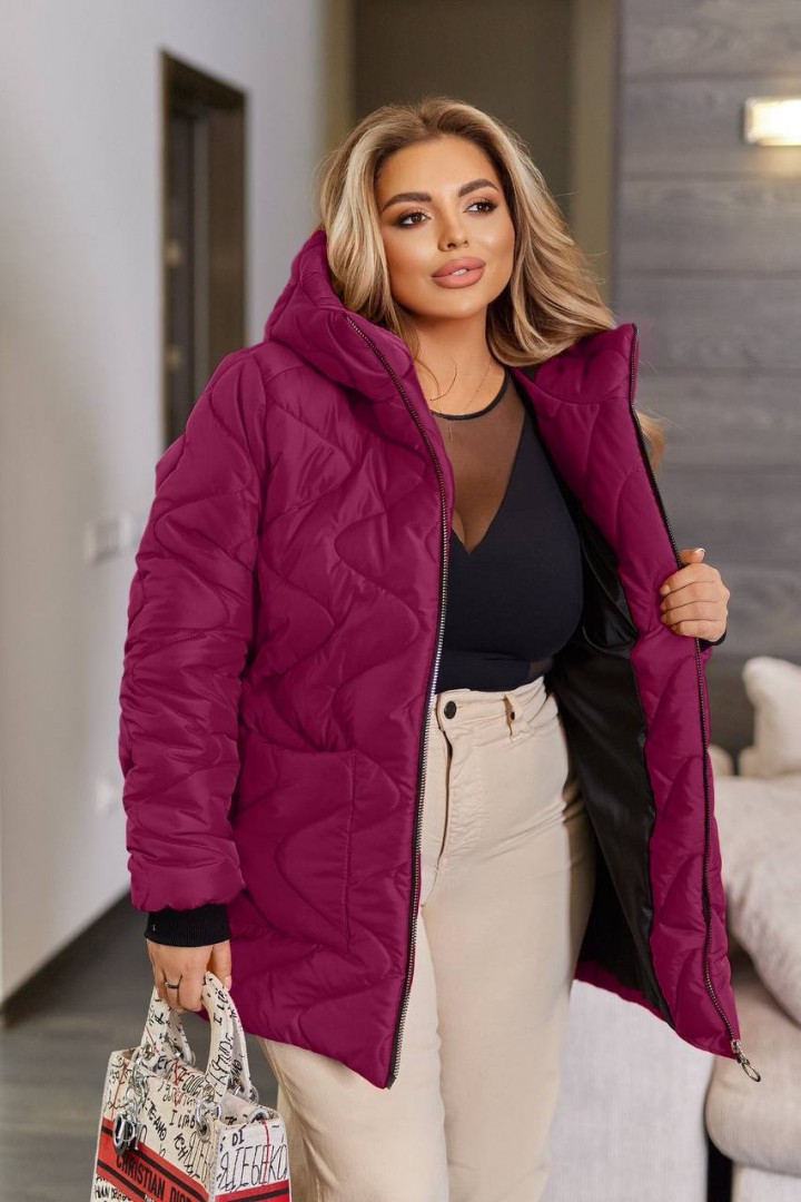 Женская демисезонная куртка с капюшоном  IRI-2045A22 Женская демисезонная куртка с капюшоном  IRI-2045A22