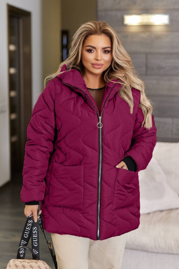 Женская демисезонная куртка с капюшоном  IRI-2045A22 Женская демисезонная куртка с капюшоном  IRI-2045A22