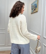 Свитер с орнаментом AMU-6634A599