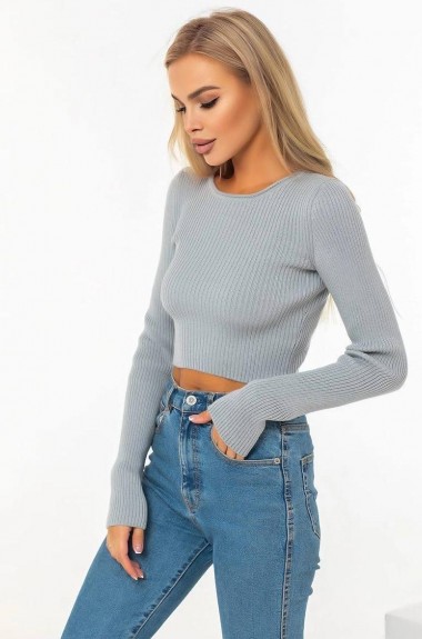 Женский топ с длинным рукавом  AST-170925.4A200