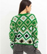 Свитер в этно-стиле " Лайт"  ZAB-1101A535 